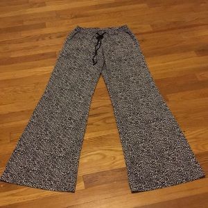 Jessica Simpson Leopard print wide leg pants